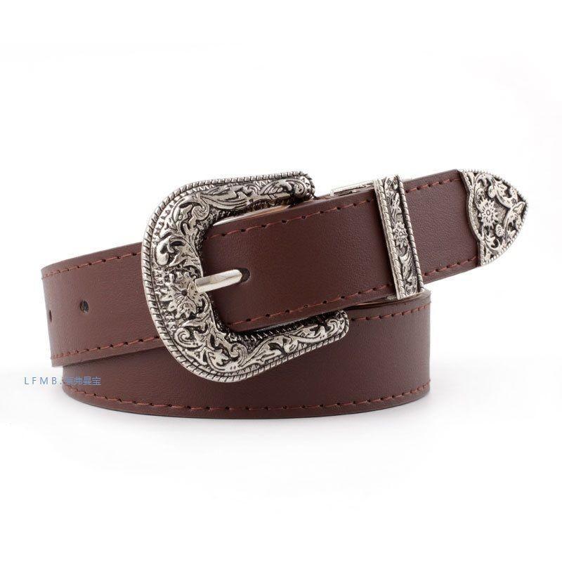 Metallic Vintage Inspired Narrow Waist Belt For Women Stylish And Versatile Accessory Fashion