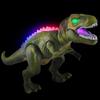 Remote Control Dinosaur Toy Glowing Walking Sounding T-rex Plastic Dinosaur Toy Educational Interactive For Kids