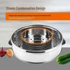 Sule Commercial 40cm 3-Layer Stainless Steel Electric Steamer