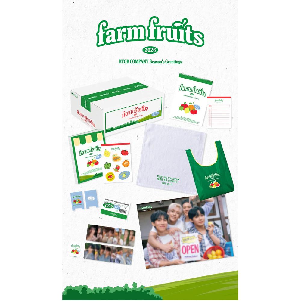 [Pre-order] BTOB - 2026 Seasons Greetings [farm Fruits]
