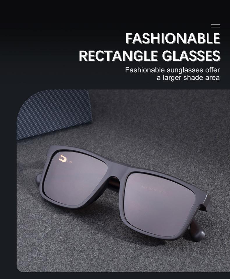 KAJILA Fashion 2025 Square Polarized Sunglasses for Men - Versatile Outdoor UV Protection