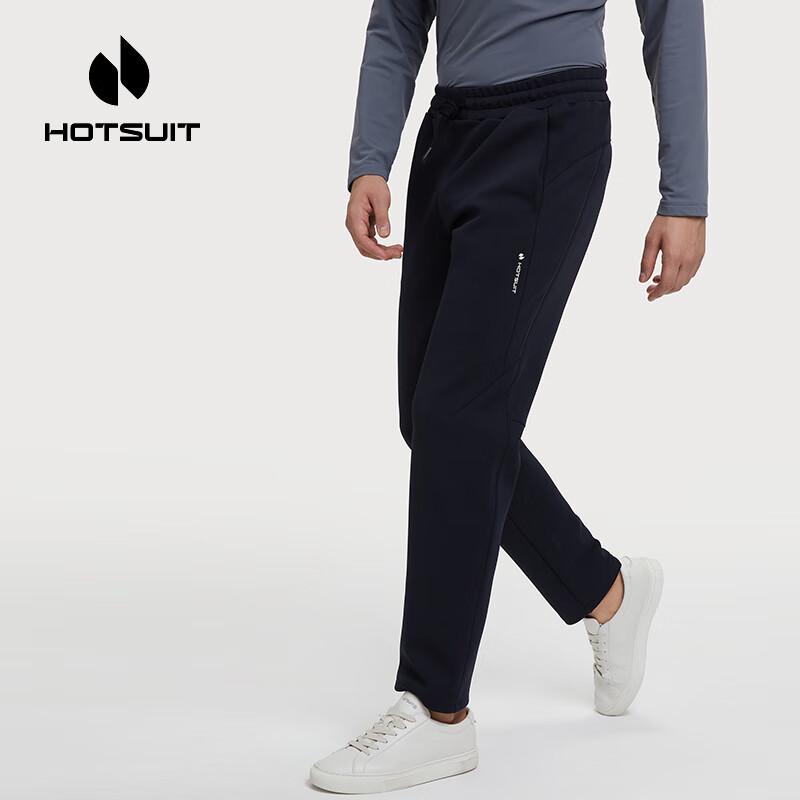 HOTSUIT Men's Casual Straight Fit Knit Long Pants