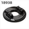 10Pcs 18938 18939 Building Blocks Gears Technical Turntable Parts Rotating Platform MOC Compatible With 18938 18939Kids Toys
