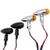 2Pcs/4Pcs Universal Motorcycle Bullet Turn Signals Indicators Blinker Lights Lamp Amber Smoke For Harley For Honda For Kawasaki