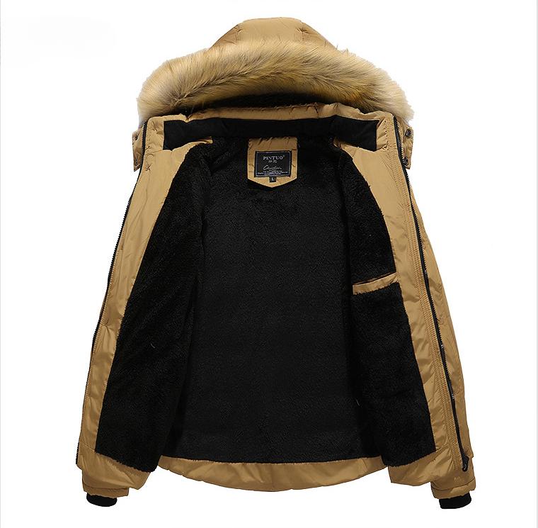 Warm  Winter Jacket Thick Warm Parka Fleece Hooded Jacket Outdoor Sport Coat Hiking Camping Trekking Skiing
