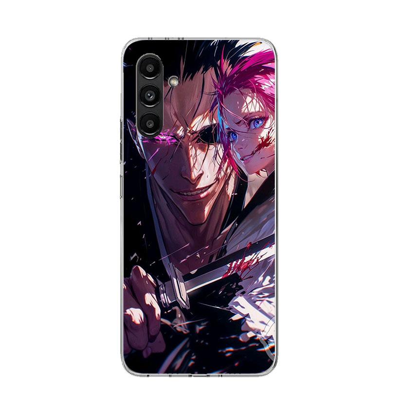 Zaraki Kenpachi Bleach Phone Case for Samsung Galaxy A17 A16 A15 A14 A13 A57 A56 A55 A54 A53 A37 A36 A35 A34 A33 A26 A25 A24 A23
