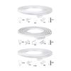 Bendable Track Hook Set Accessories Quiet Glides Curtain for Kitchen