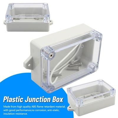 Waterproof Transparent Cover Electrical Project Boxes Instrument Housing Case Outdoor Accessories Plastic Junction Box