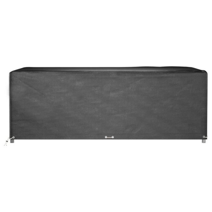 VidaXL Garden Lounge Covers 2 Pcs 12 Eyelets Rectangular 3155359