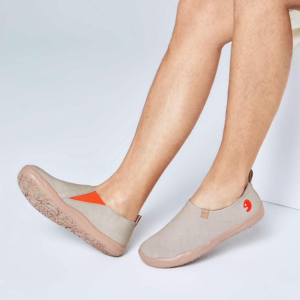 UIN Toledo Oxford Casual Size Cm Women's Slip-On Loafers, Walking/Sports Shoes, Shoes, Tan, 27.0