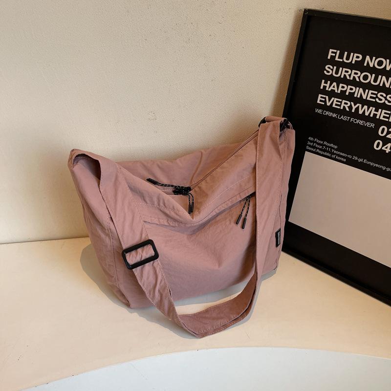 2025 New Casual Cloth Bag, Foreign Lazy Style Bag, Women's Shoulder Crossbody Niche Design Commuter Tote Bag