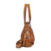 Vintage Women's Handbag Large Capacity Soft Leather Shoulder Bag Mother Bag