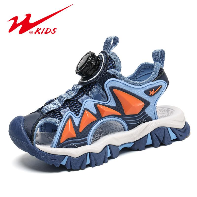 

Босоножки для мальчиков лето новые баотоу противоударные мальчики мягкая подошва нескользящие детская обувь пляжная обувь 39