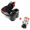 12-24V Motorcycle Handlebar Phone Charger Socket with USB Power Adapter & Waterproof Cover - Car Charger Adapter For GPS Navigation DVR