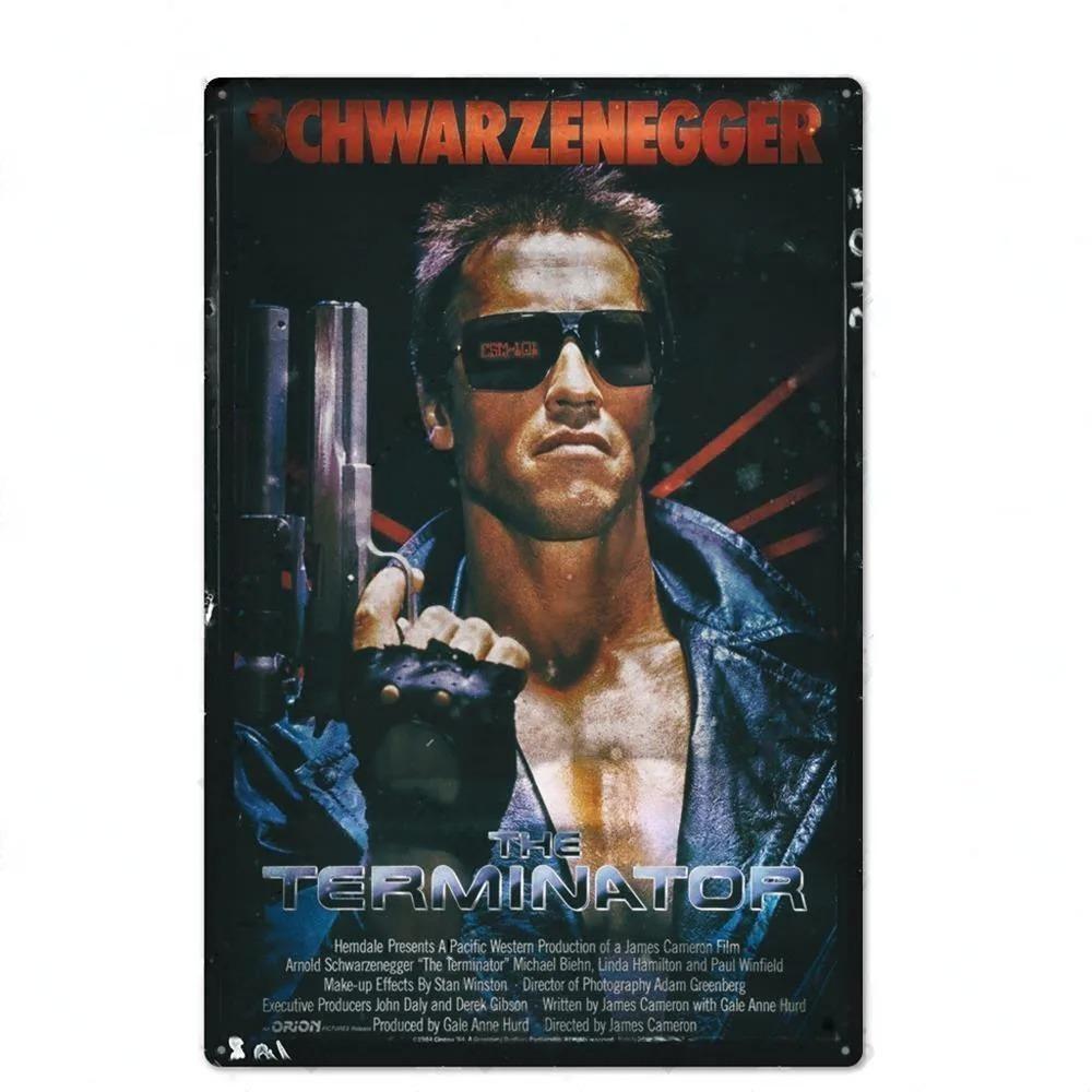 Metal Tin Poster Classic American Retro Films Metal Tin Sign Plaque Poster for Wall Plate Bar Club Wall Decor Retro Home Bedroom