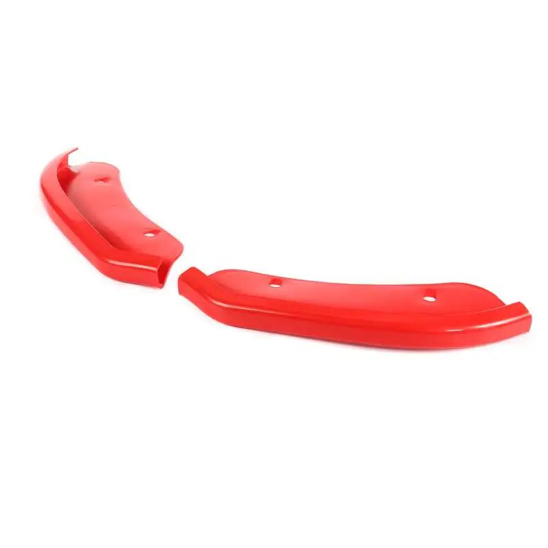 2X Spoilers Anteriori Bumper Lip Per Dodge Challenger SRT Hellcat 2015- Protezione Spoiler Inferiore Paraurti Anteriore Nero Rosso Giallo