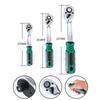 New Chrome Vanadium Steel Ratchet Wrench 1/4" 3/8" 1/2" 72 Teeth Right Angle Wrench High Torque Quick Release Hand Tools Home