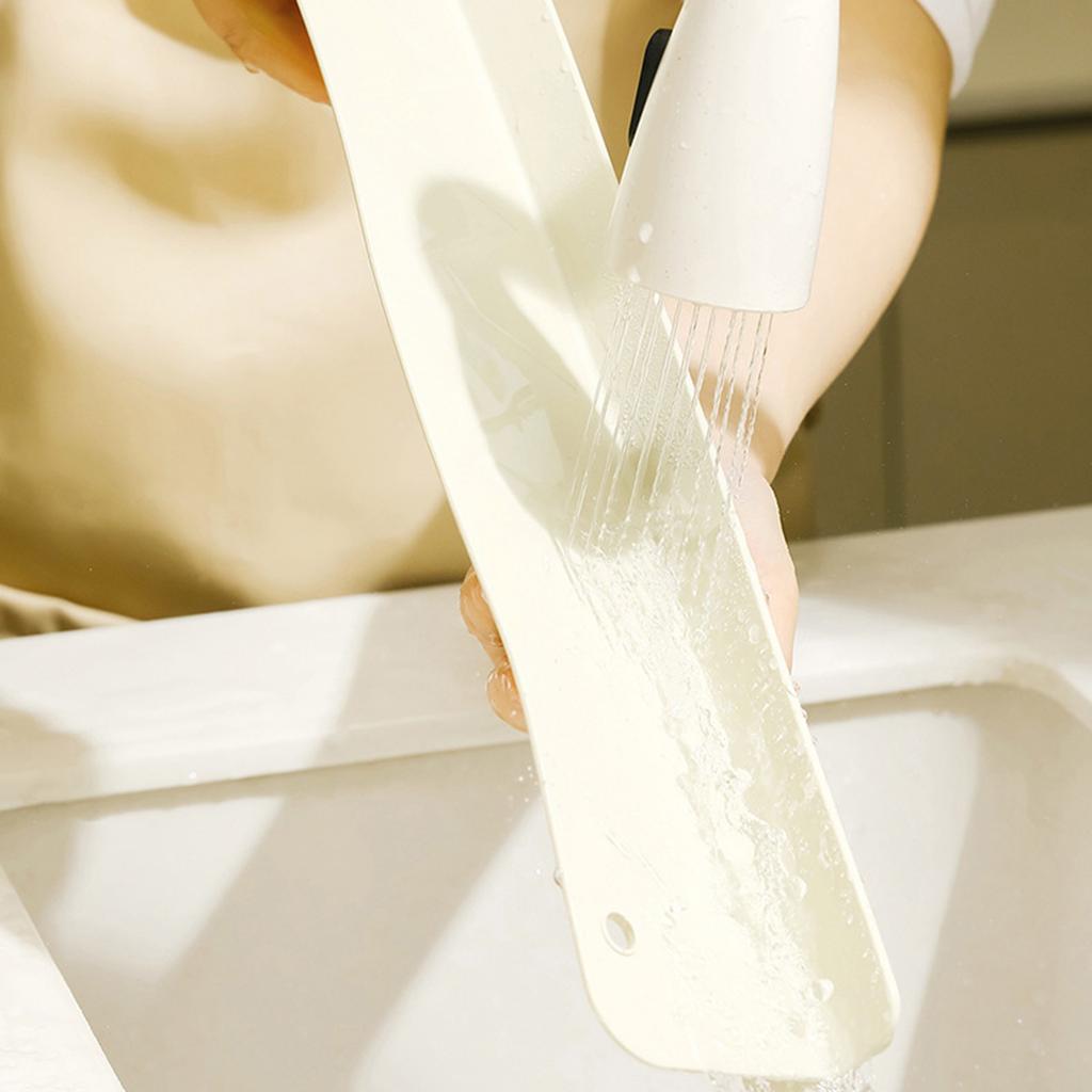 Waterproof Board, Kitchen With High Waterproof Strip, Multifunctional Non Perforated Silicone Waterproof Board