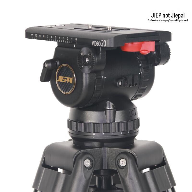 Jiepai V20 Professional Broadcast Camera Tripod Kit