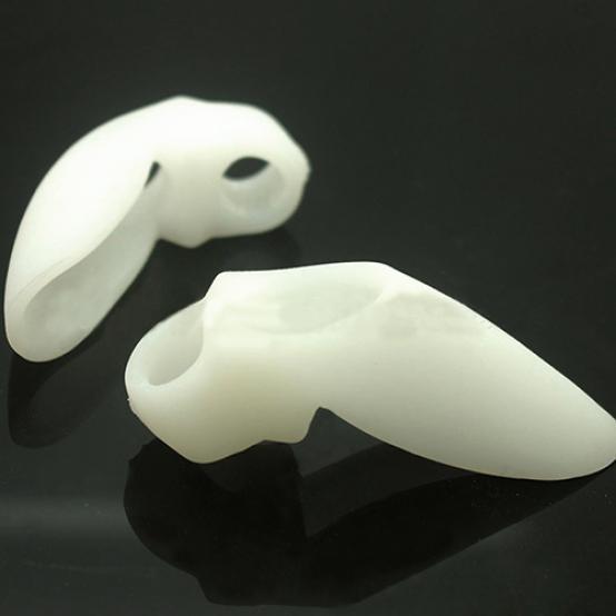 Silikonskydd Hallux Valgus-kudde Hjälp Tåseparerare Smärtlindringsverktyg