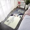 Foot Carpets CR7 Living Room Rug Cristiano Ronaldo Entrance Doormat Bathroom Rug Floor Mat Carpet Anti Slip Home Kitchen Hallway