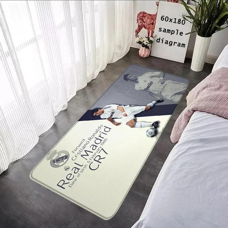 Foot Carpets CR7 Living Room Rug Cristiano Ronaldo Entrance Doormat Bathroom Rug Floor Mat Carpet Anti Slip Home Kitchen Hallway