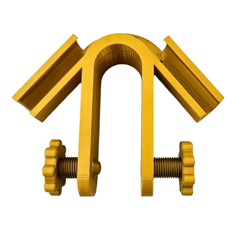 Clamp-On Hose Guide for Water Changes and Filling, Hand Screws with U-Shaped Support for Bucket, Fence, and Wall Use