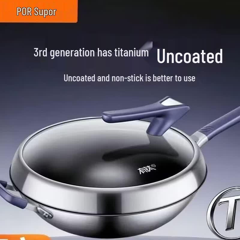SUPOR Titanium Non-stick Wok