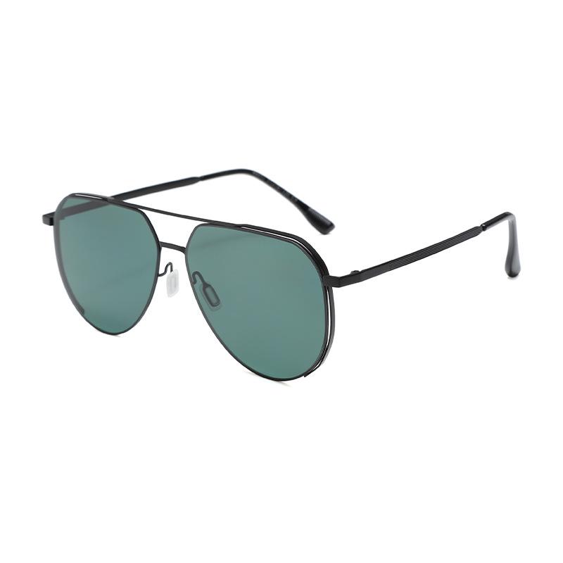 2024 Men s Trendy Nylon Polarized Aviator Sunglasses for Driving & Fishing - UV Protection