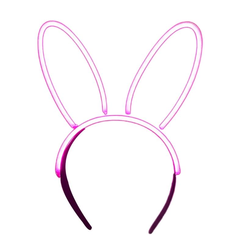 LED Glowing Hairband For Parties With Color Changing Lights And Comfortable LED Costume Props Role Play Birthday Party