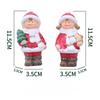 Świąteczne ceramiczne ozdoby, chłopiec i dziewczynka, para, na biurko, stolik nocny, do salonu, do domu, artykuły dekoracyjne na Boże Narodzenie