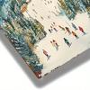 Vintage Winter Ski Resort Metal Sign 8x12 Inch Classic Flat Skiing Wall Decor For Home Farm Kitchen Cafe Bar Garage