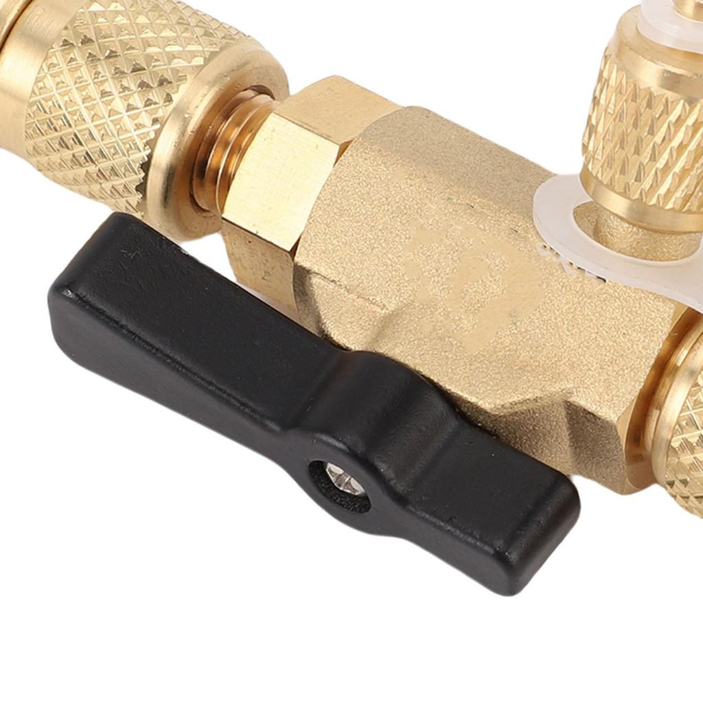 Valve Cores Removal Tool SAE 1 4in and 5 16in Interface Valve Cores Remover Installer for R22 R410 R32 R22 600A 404