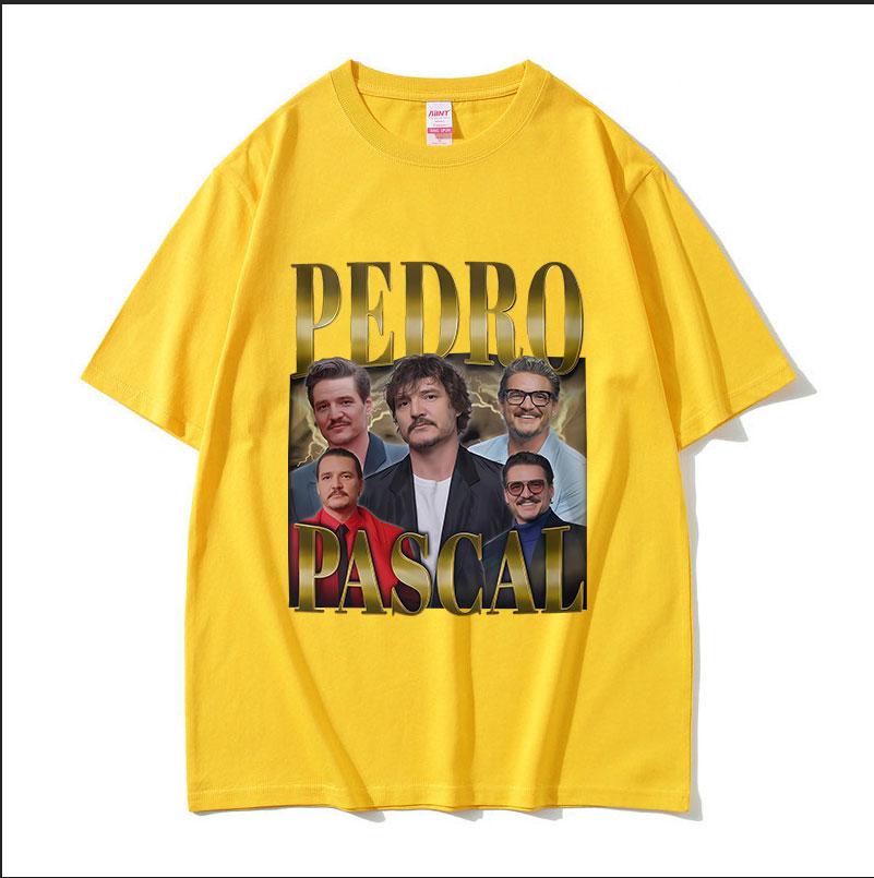 2026 Pedro Pascal T Shirts Funny Celebrity Crush Meme Aesthetic Graphic Merch Tshirts Unisexs Women 90s Vintage Oversized Tshirts