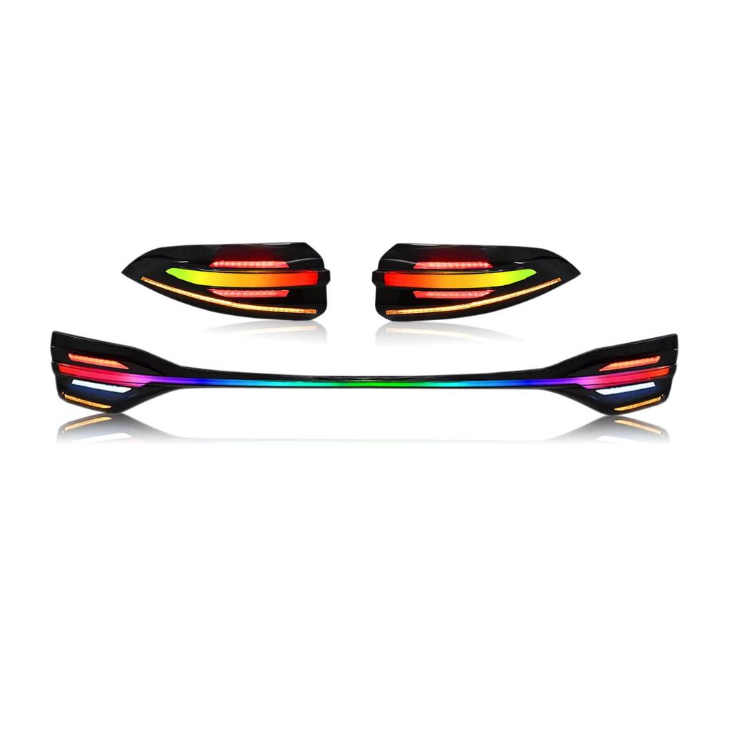 HCMOTIONZ RGB Tail Light Assembly for 2019-2024 Toyota Corolla with Porsche Design