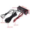 3 In 1 Car Temperature Clock High Precision Electronic Clock Voltmeter Luminous Digital Temperature Gauge Vehicle Interior Parts
