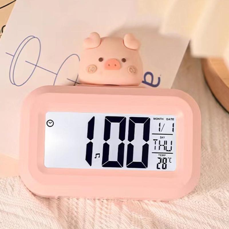 Student Alarm Clock LED Display for Bedroom Study Desk and Office Use Reliable for Time Management and Wakeups Call