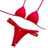 Ensemble Bikini 2 Pièces/Ensemble pour Femmes Soutien-gorge à Bretelles Imprimé Slip de Bain à Lacets Ensemble Style Plage Maillot de Bain Découpé pour Plage Piscine