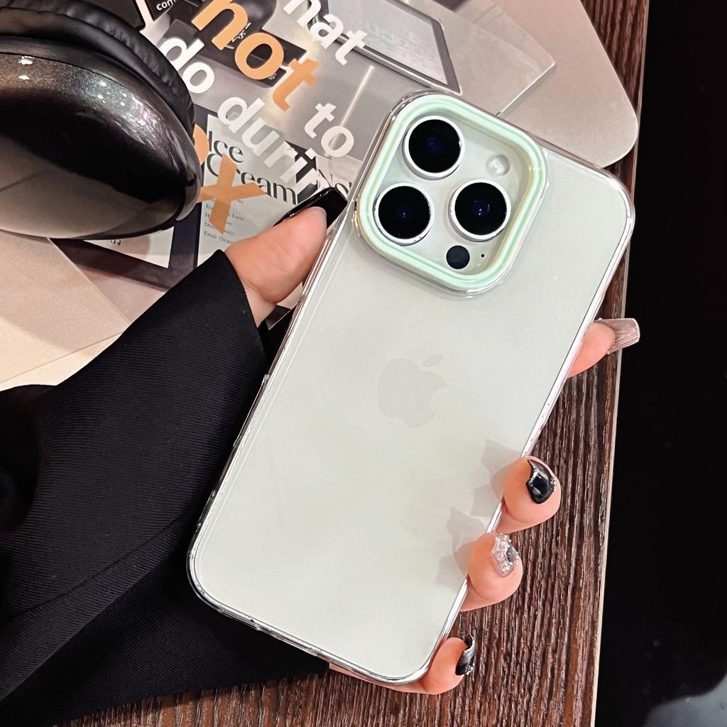 Simple and Transparent Phone Case for IPhone 15 Ultra-thin Protective Case 16e for Apple 12promax Case Hard and Trendy