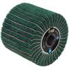 Synthetic Fiber Brush and Abrasive Strips - - Ø120mm/L100mm - Grain A240/A120