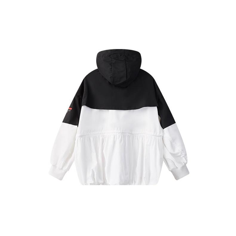 New Mihara Yasuhiro X FILA MIHARA YASUHIRO Collaboration Collection Jackets Women's White Patchwork F71W038703F-WT