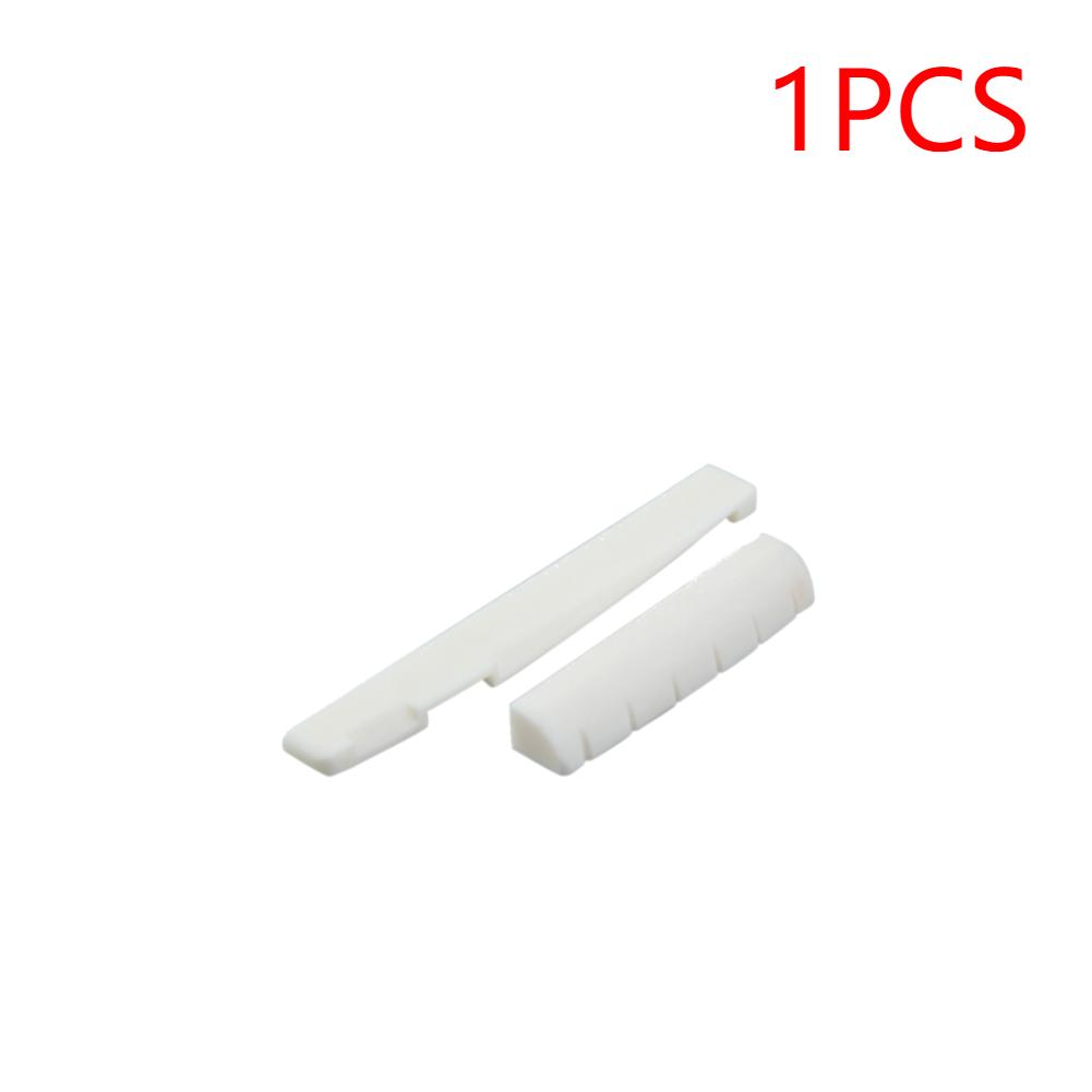 Buffalo Guitar Bridge Saddle Nut for Acoustic Guitar Bone Bridge Folk Guitar Replacement Spare Part Portable Guitar Accessories