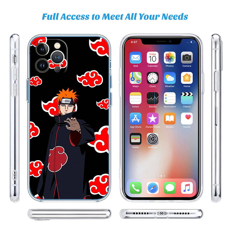 MH5 Pain Akatsuki NARUTO Phone Case for Motorola Edge 20 30 S30 40 50 Fusion Lite Plus Pro Neo Ultra One Power Action Macro Hyper Vision Zoom