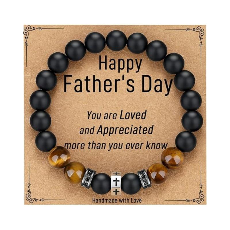 JYL TS Bracelet  Men's Hexagon Cross Eye Adjustable Invokes Protection
