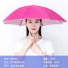 Umbrella Hat with Headgear, Sun Protection Fishing Hat, Rainproof Tea-Picking Hat, Umbrella Hat, Poncho, Helmet Umbrella