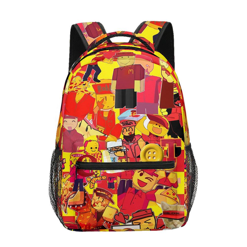 Zaino per Studenti Roblox Forsaken Gubby in Poliestere Traspirante per Viaggi Casual