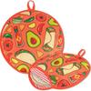 Food Grade Tortilla Warmer Pouch Round Shape 12 Inch Size Insulated Bag Heat Insulation Eco-Friendly Tortilla Keeper Picnic