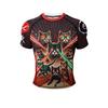 Men Women BJJ Rash Guard "No Taps Only Naps" Print, Quick Dry Jiu-Jitsu MMA Compression Training Short Sleeve Shirt