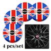 4Pcs Car Emblem Wheel Hub Center Cap Stickers Rim Badge Cover For Mini F54 F55 F56 F57 F60 R50 R53 R55 R56 R57 R58 R59 R60 R61 vhdsg88 7T