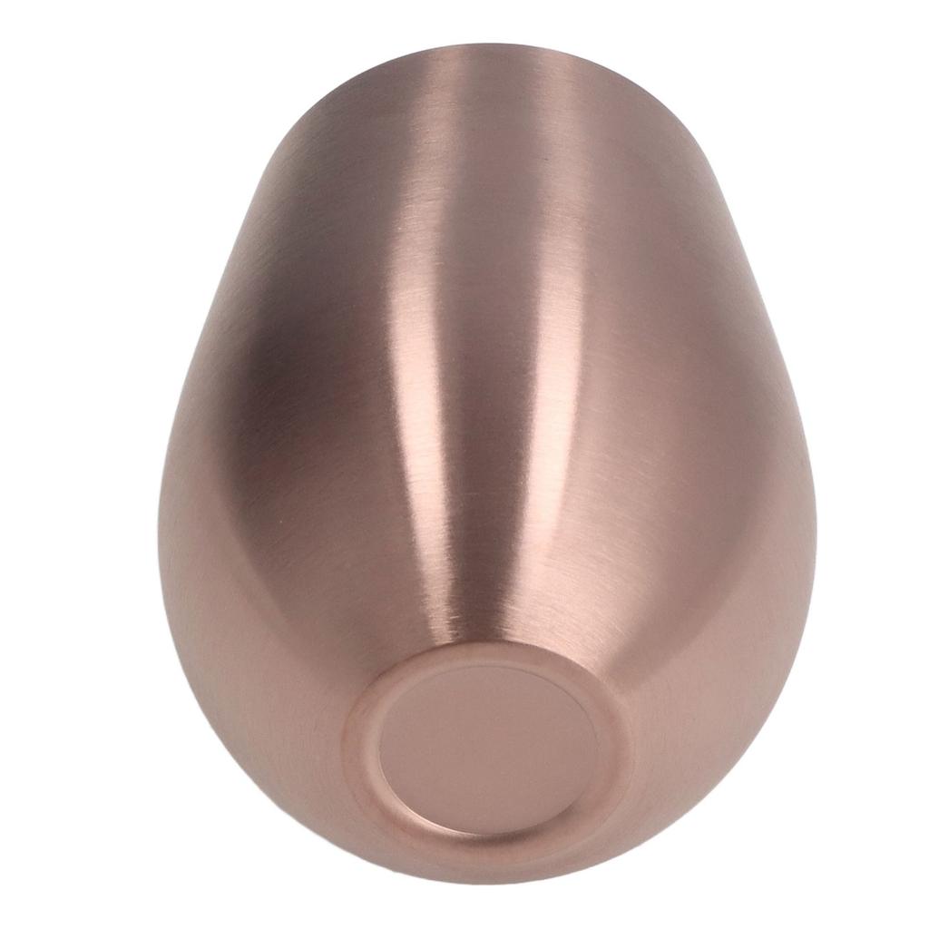 500ml Sommer Edelstahl Bierkrug Rostfrei Einwandig Bierkrug für Bar und Gastronomie Roségold